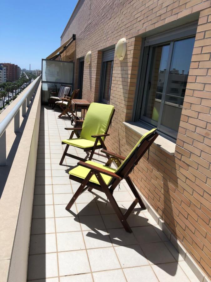 Atico Mirador Paseo Antonio Banderas Primera Linea De Playa Y Piscina Apartamento