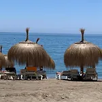Malaga Beach And Historic Centre Malagueta