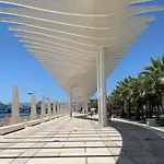 Malaga Beach And Historic Centre Malagueta