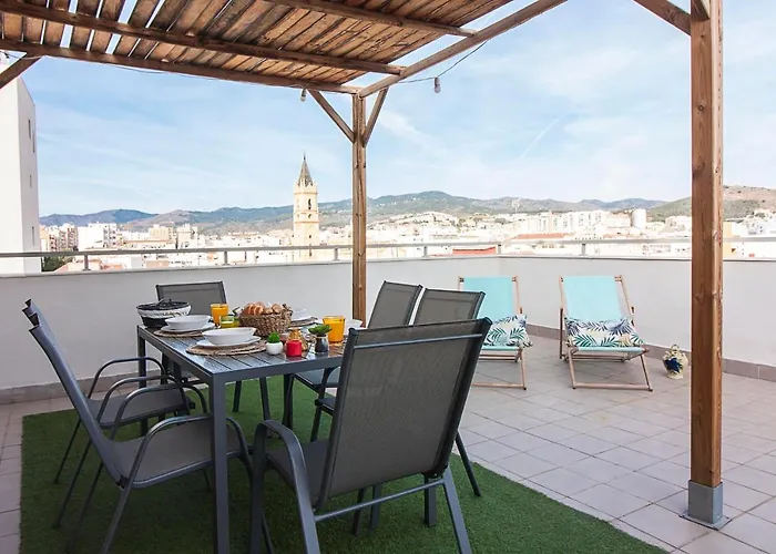 Malaga Center Flat Terrace & Parking