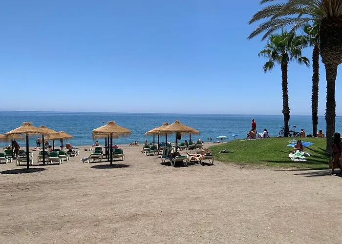 Malaga Beach And Historic Centre Malagueta