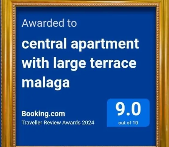 Central Apartment With Large Terrace Malaga