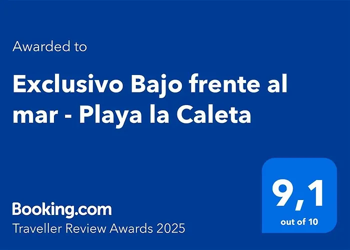 Exclusivo Bajo frente al mar - Playa la Caleta