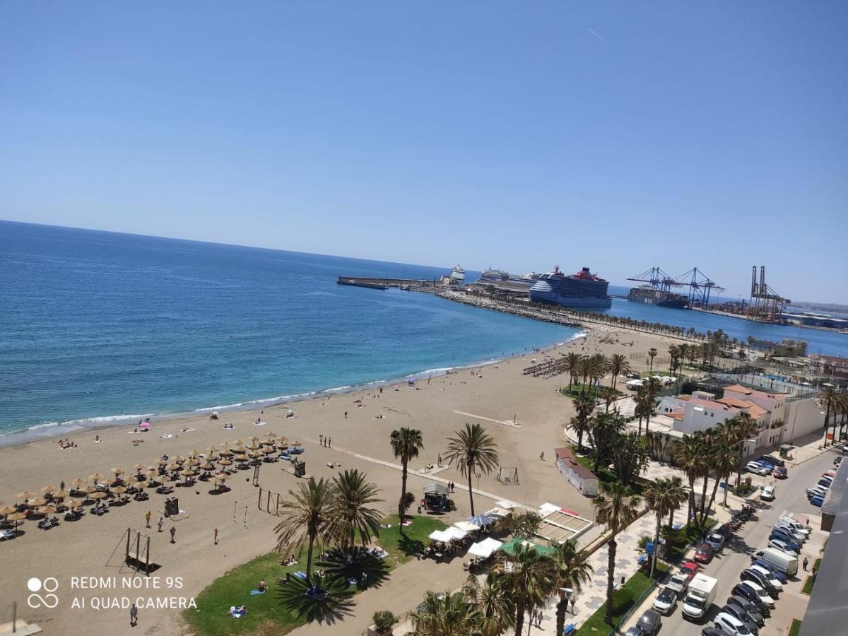 Espectaculares Vistas Al Mar Playa Malagueta Malaga
