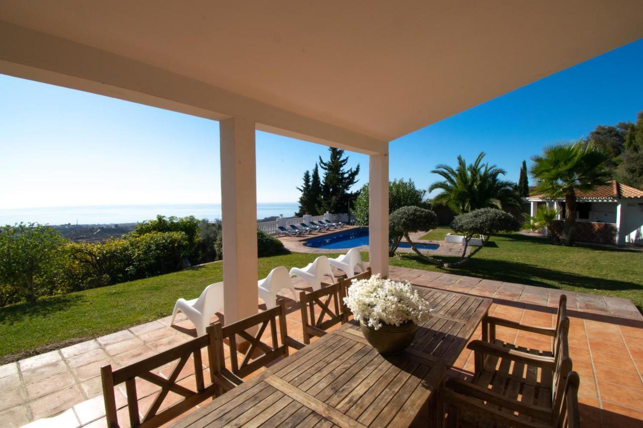Gran Con Vistas Al Mar Y Piscina Privada Villa Malaga