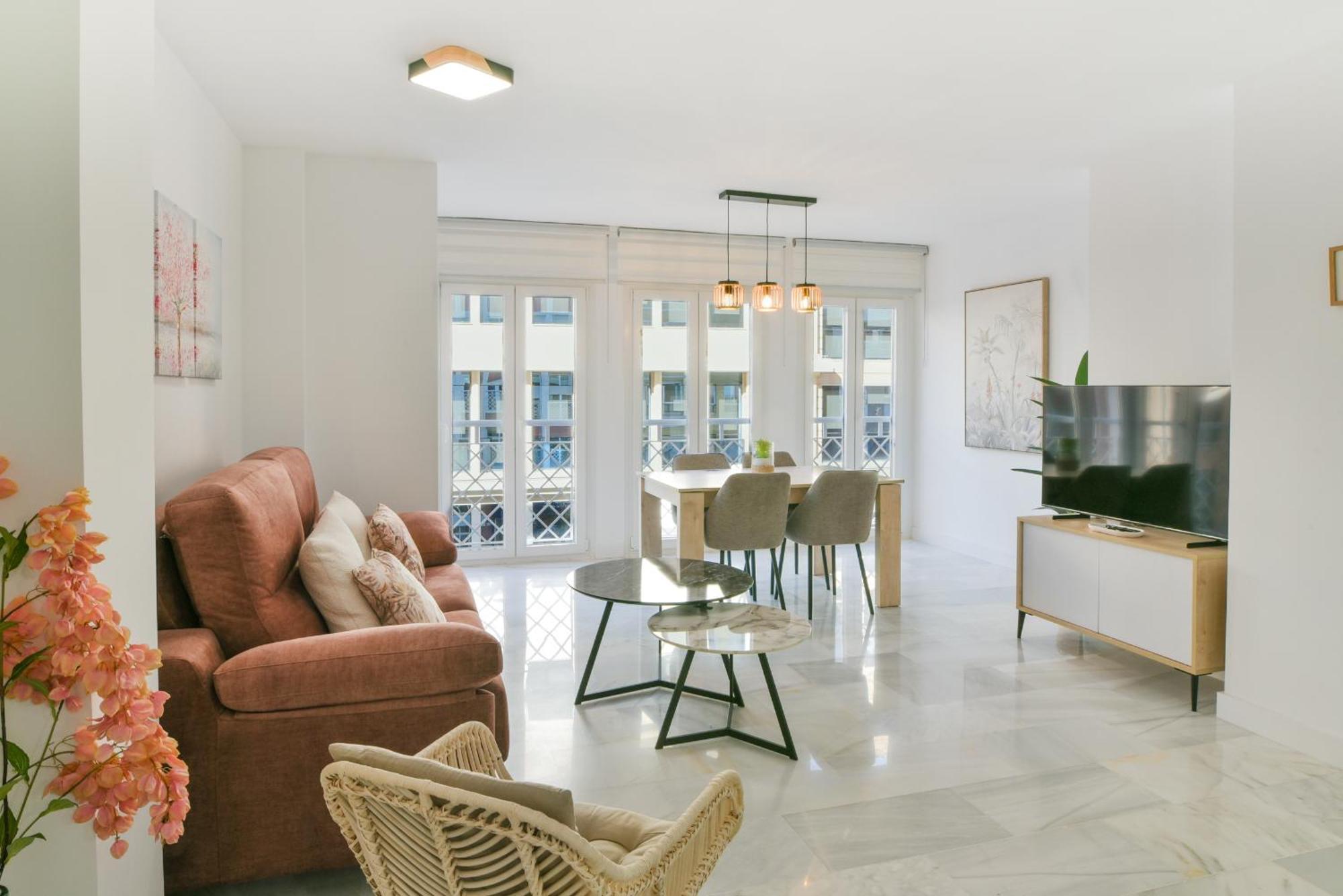 Apartamento Magnificent- 2bd 2bth- Center Málaga