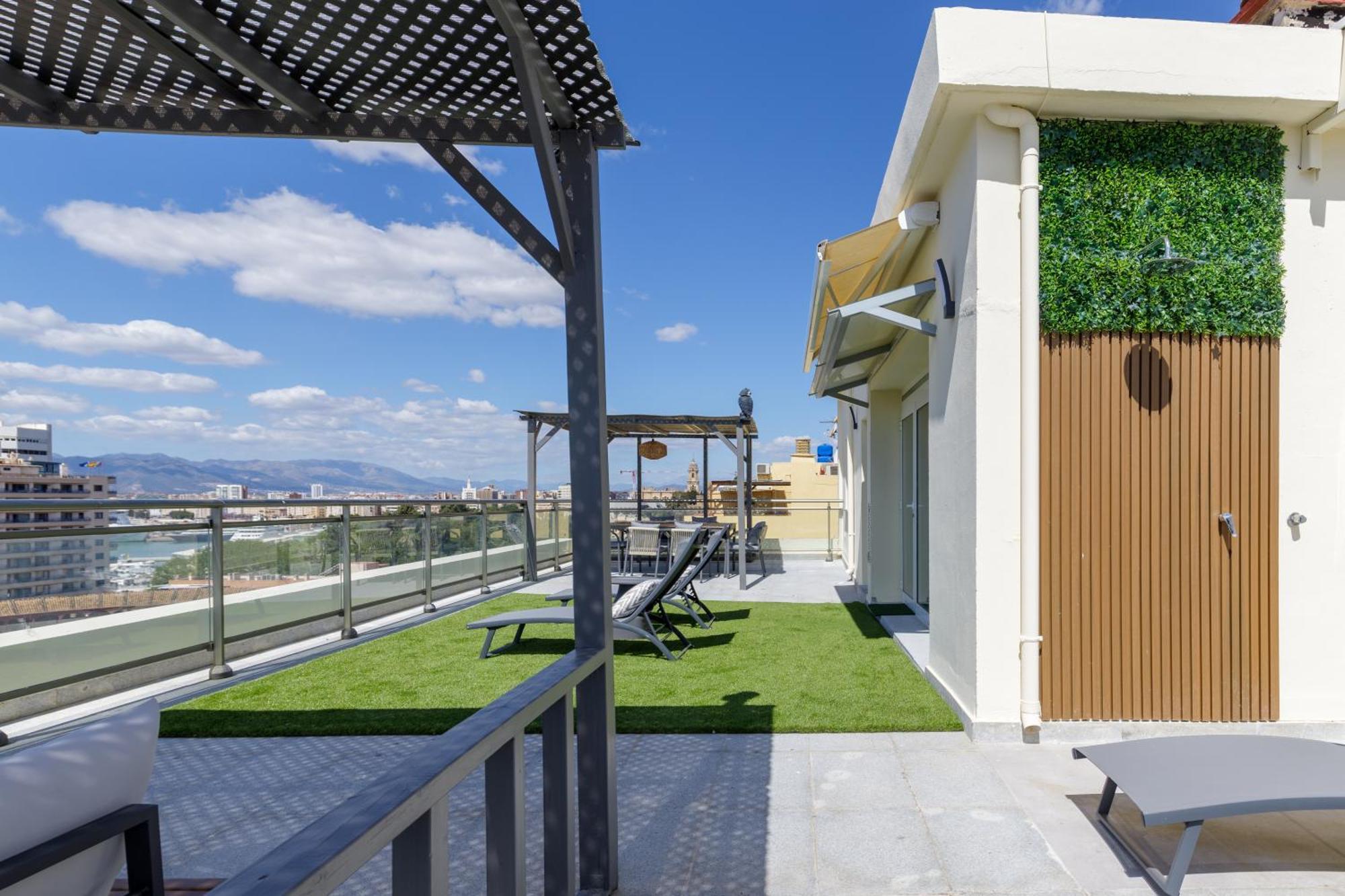 Penthouse Malagueta Sea View Apartment Malaga