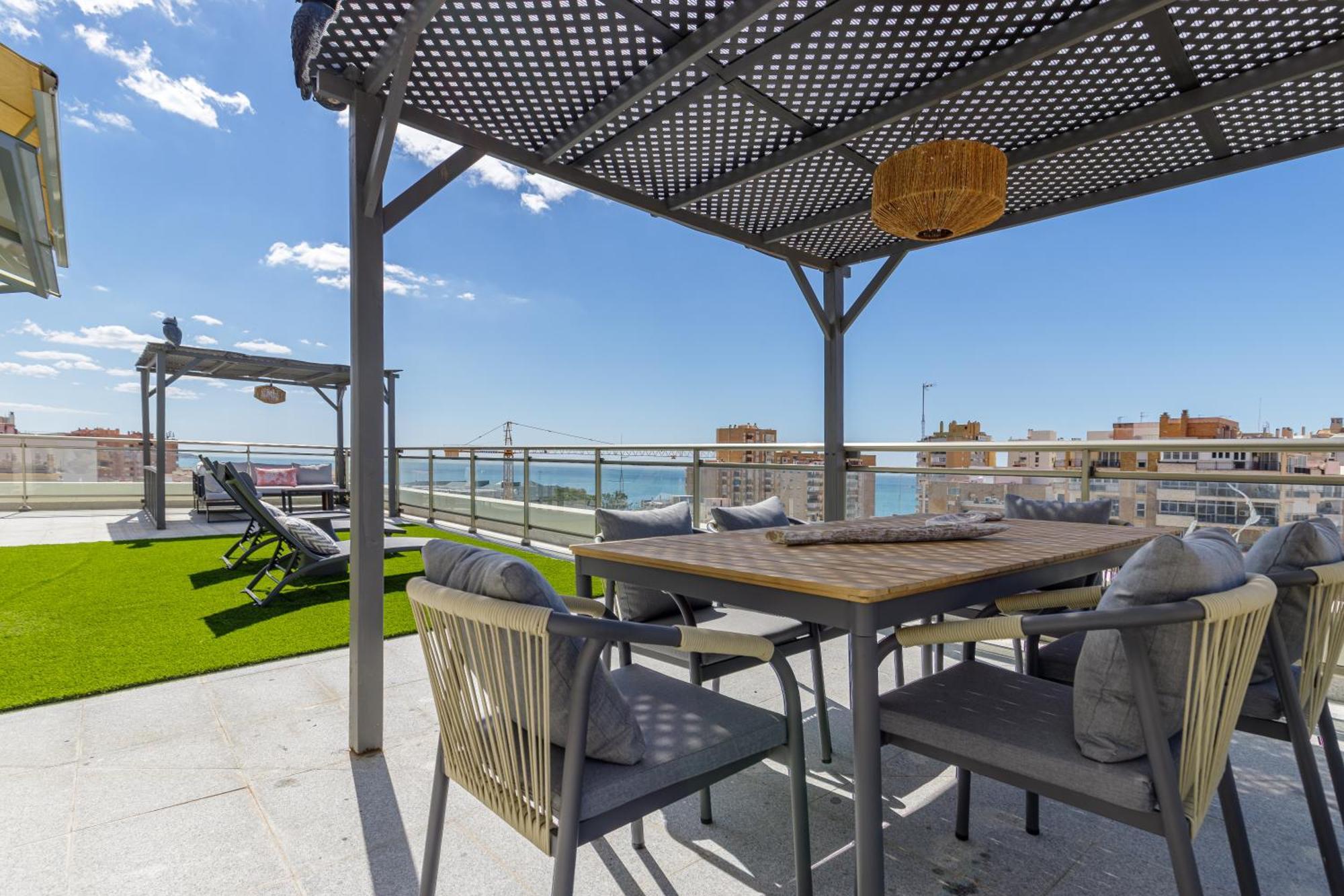 Penthouse Malagueta Sea View Apartment Malaga