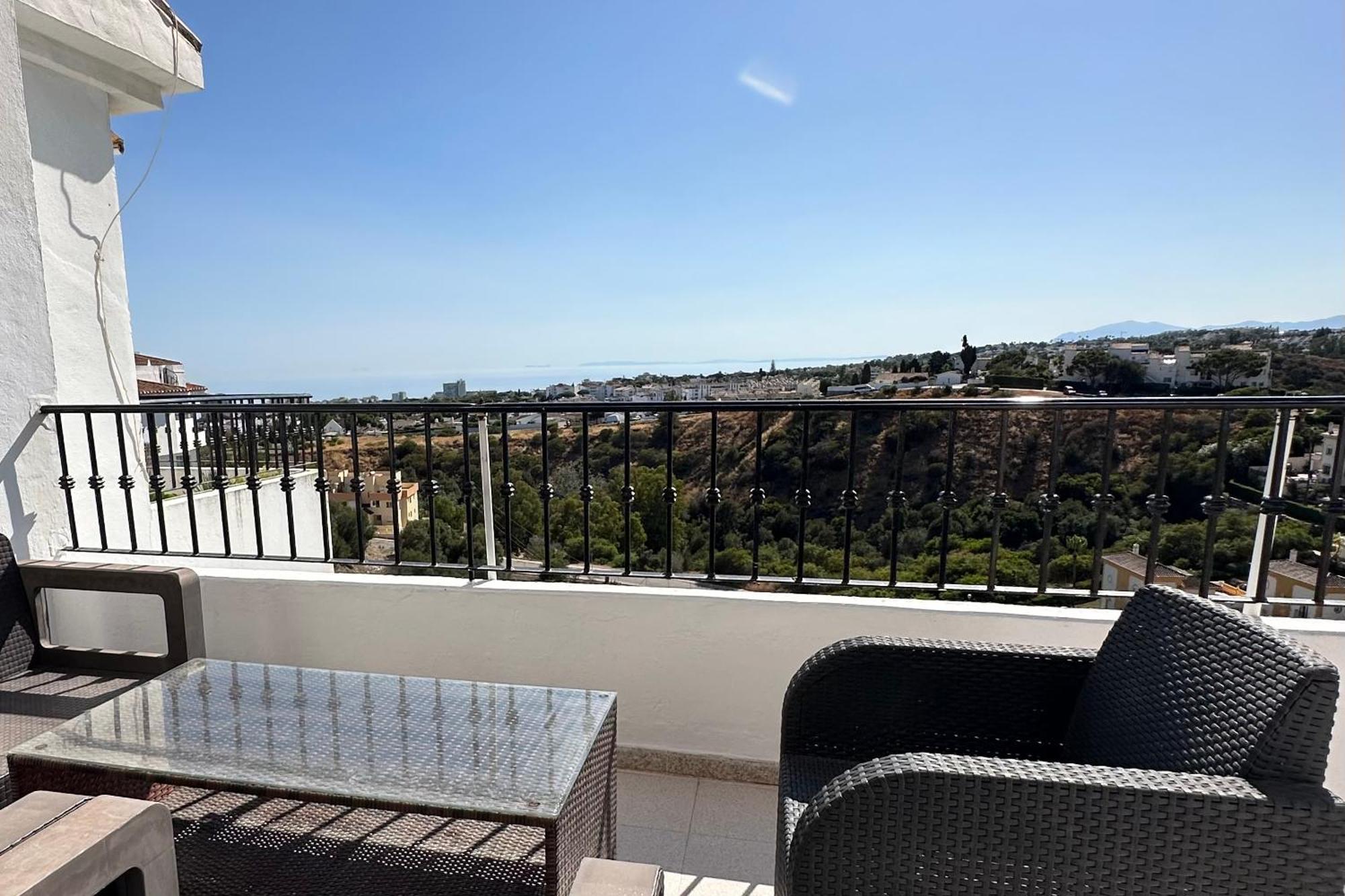 Luminoso Atico Duplex Con Vistas Al Mar Apartamento Málaga