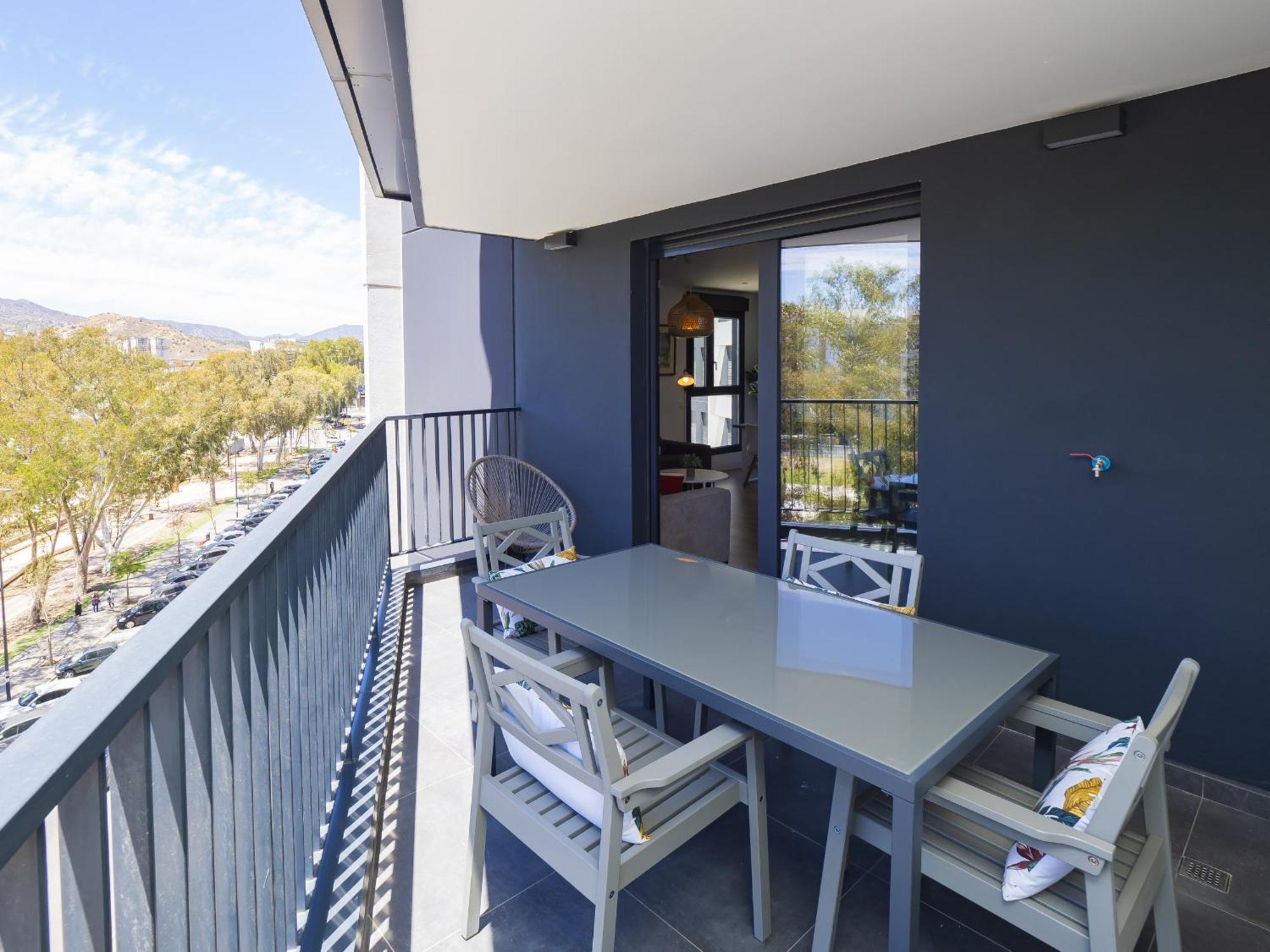 Apartamento Cubo's Urban Sky West View 5 Málaga