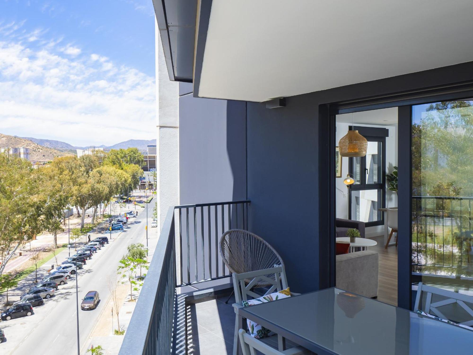 Apartamento Cubo's Urban Sky West View 5 Málaga