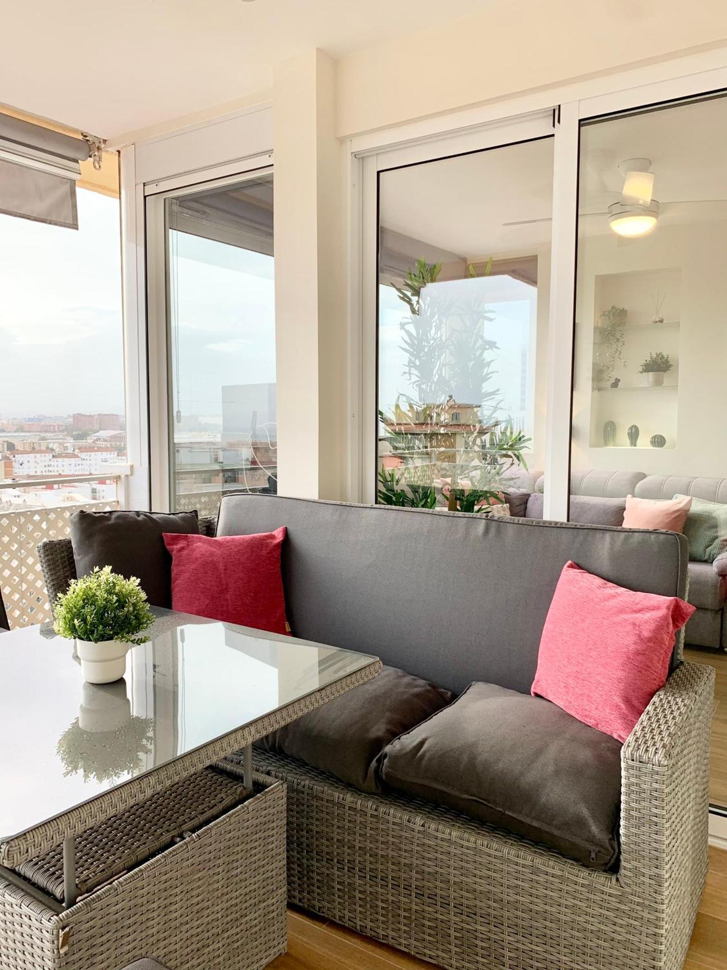 Apartamento Atico Huelin Playa Málaga