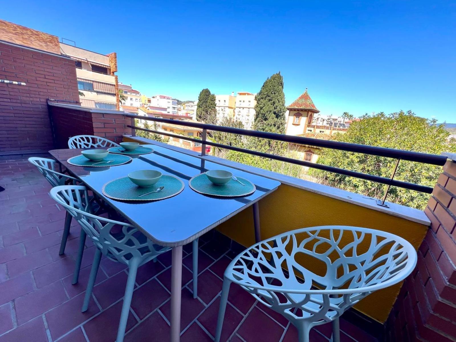 Urban Retreat With Views & Terrace Apartamento *