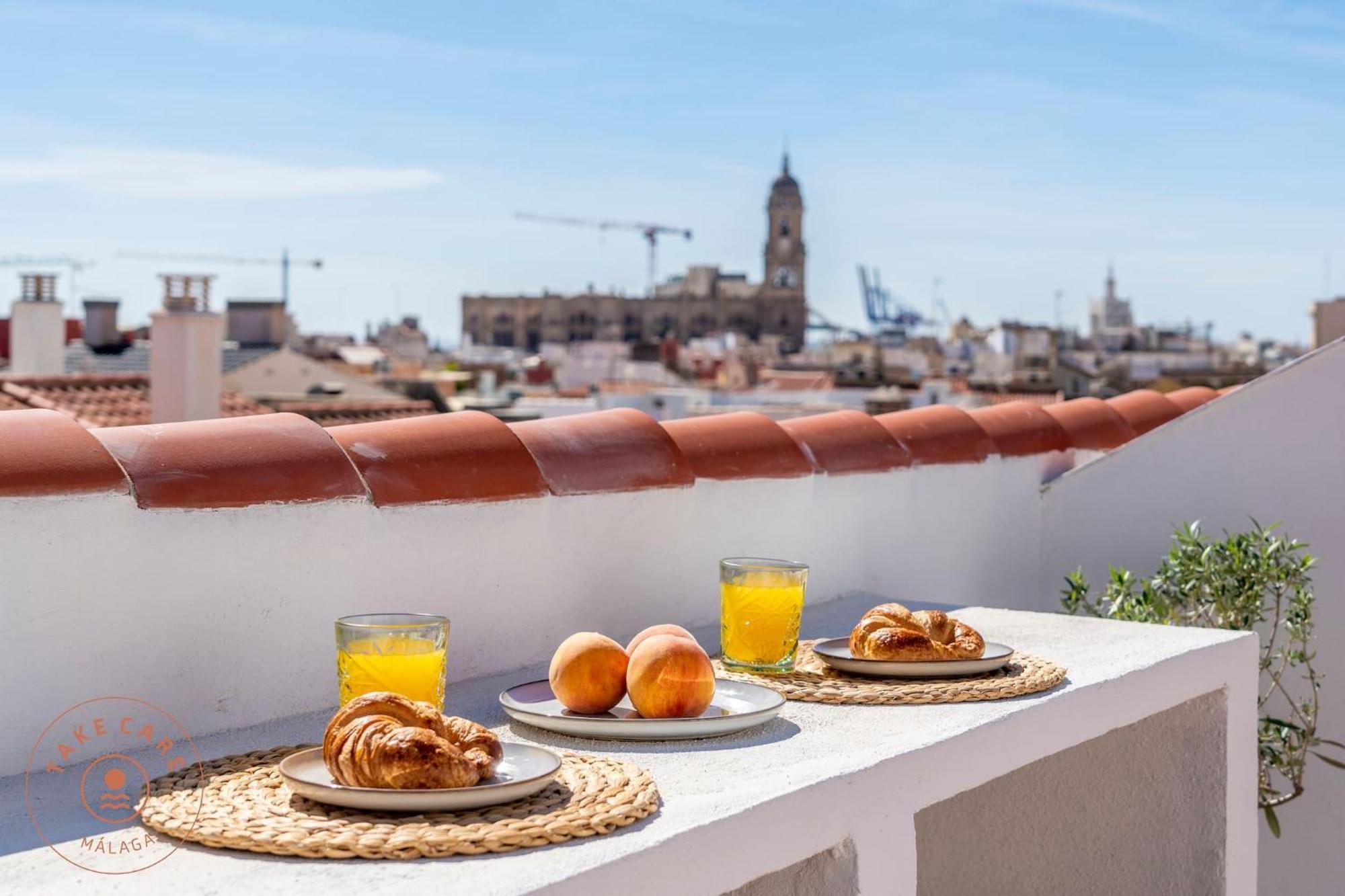 Casa La Terraza With Big Rooftop Terrace Apartamento Málaga