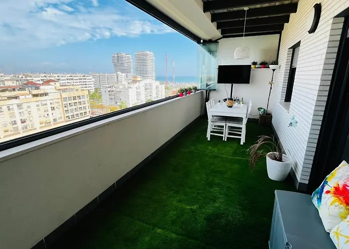 Atico Con Piscina Y Vistas Al Mar Habitat Litoral