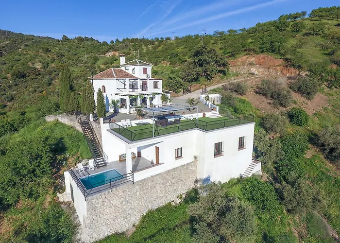 Villa Trompetilla Montes De Malaga With Yoga Studio And Spa