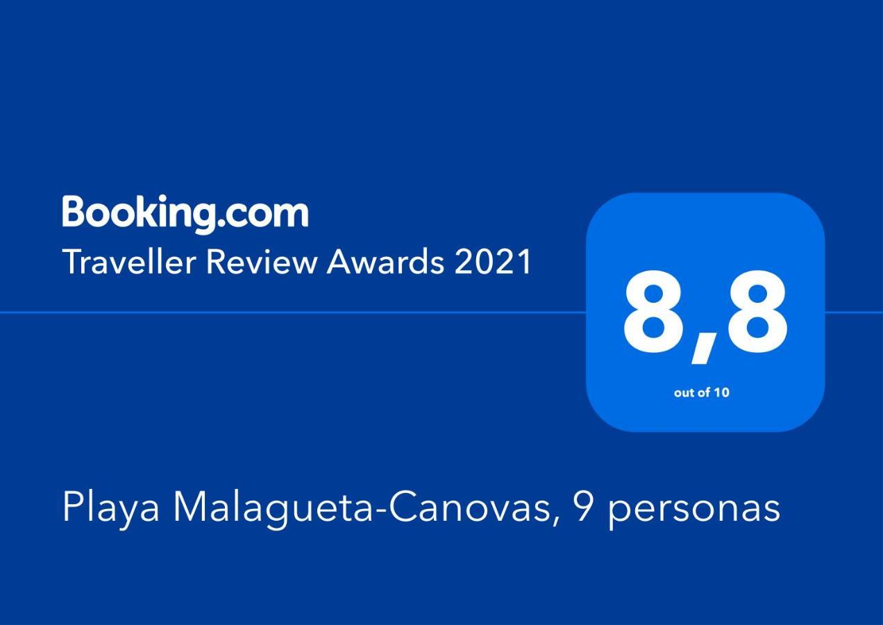 Playa Malagueta-canovas, 8 Personas Apartamento *