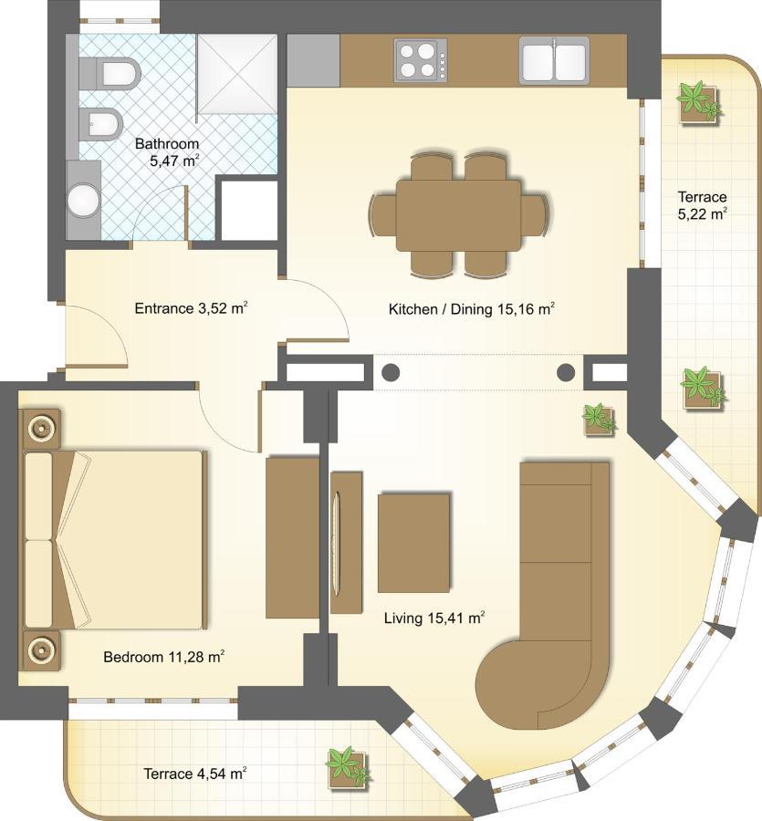 Campos Comfort Apartamento Málaga