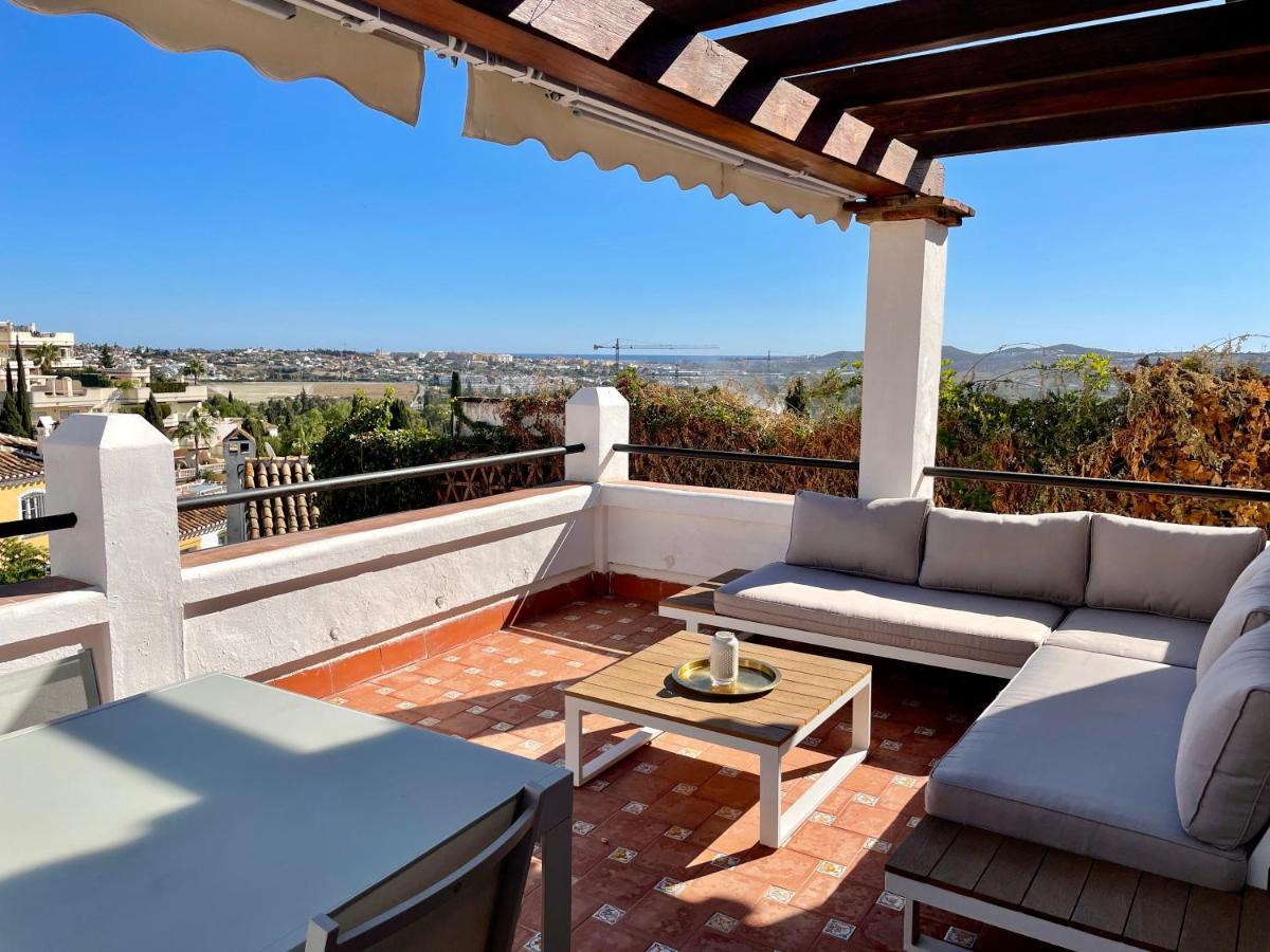 Semidetached Duplex At Puebla Aida, Mijas Golf With Pool, Golf And Sea Views *