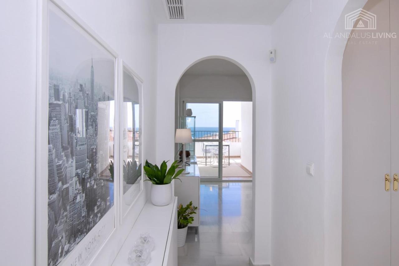 Apartamento Scandinavian Style With Amazing Sea Views And South West Facing Sunny Terrace In Miraflores Walking Distance To The Beach! Málaga