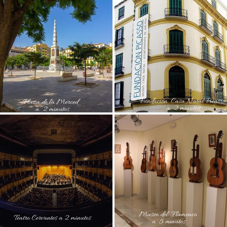 Apartamento La Bohème Centro Junto Casa Natal Picasso Málaga
