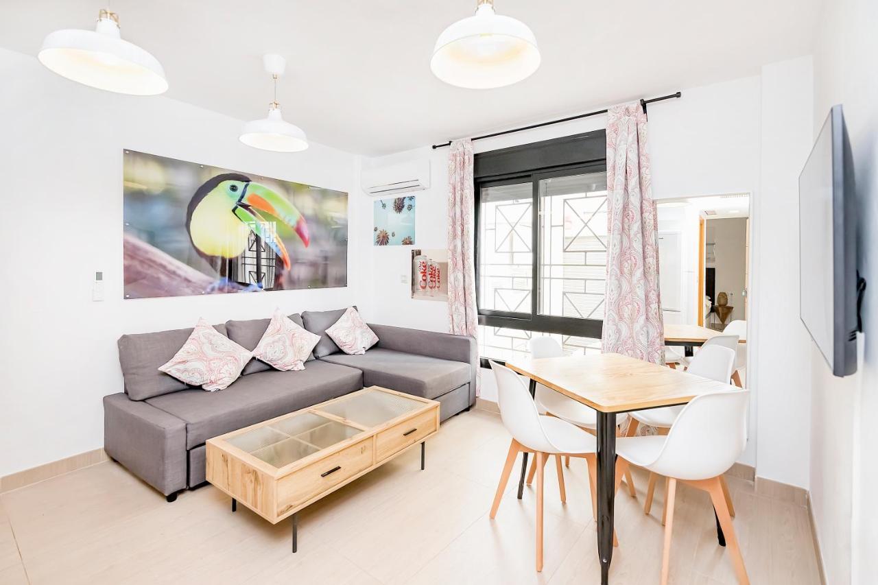 Apartamento Maba/private Backyard/walk To Downtown/large Smart Tv Málaga