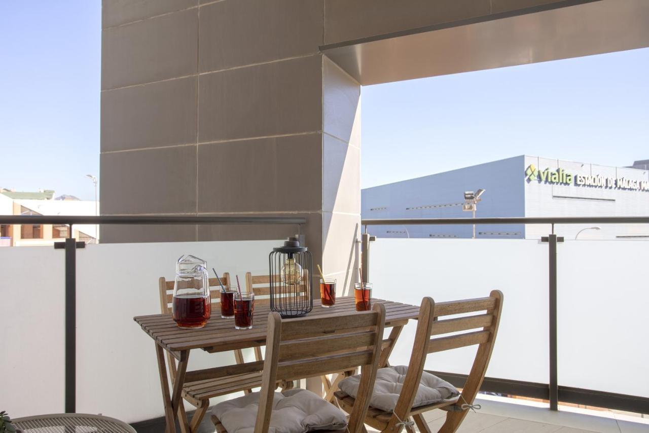 Apartamento -malagasunapts-centre Pool&parking Bus-train Station