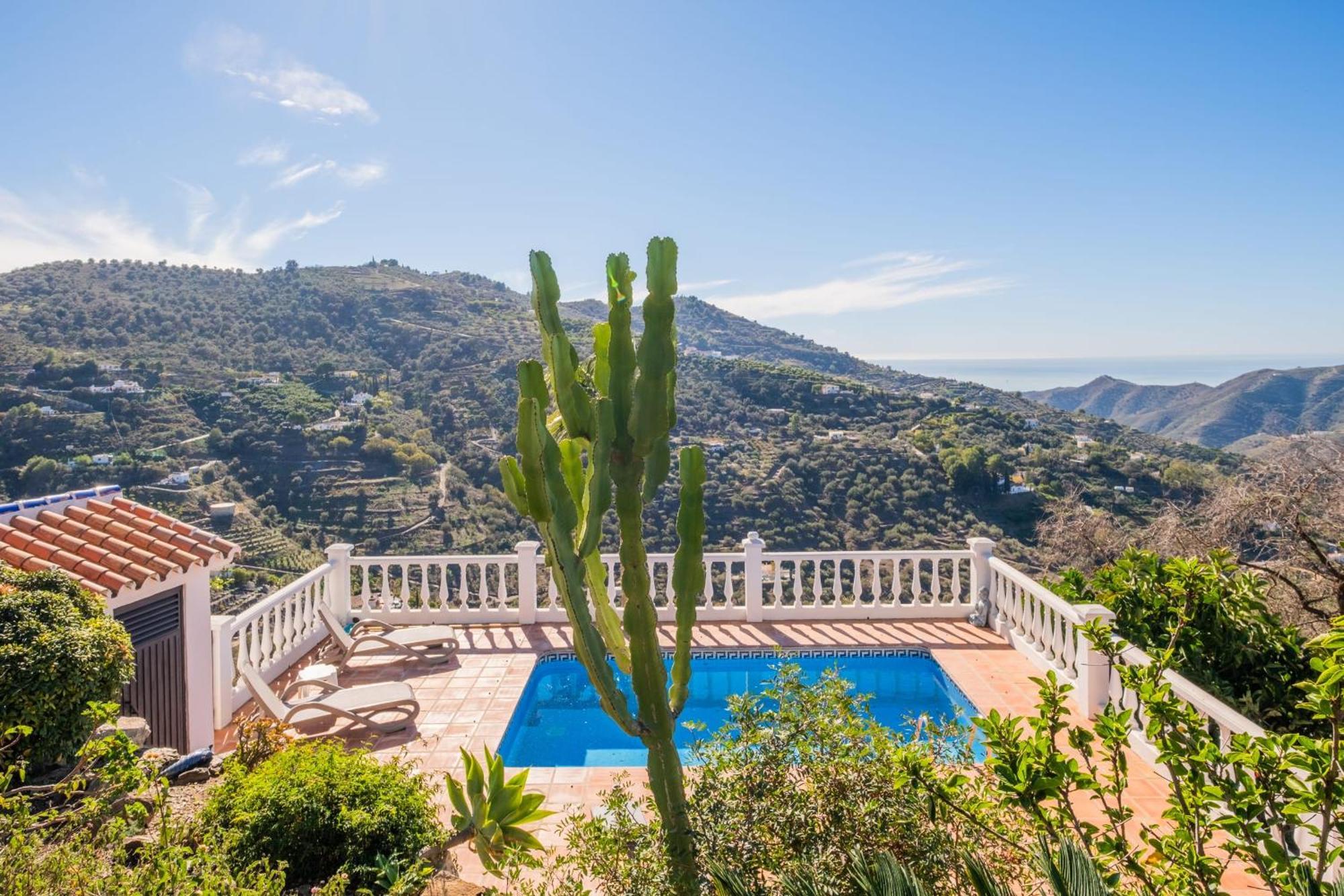 Casa La Siesta With Magical View Own Pool Málaga