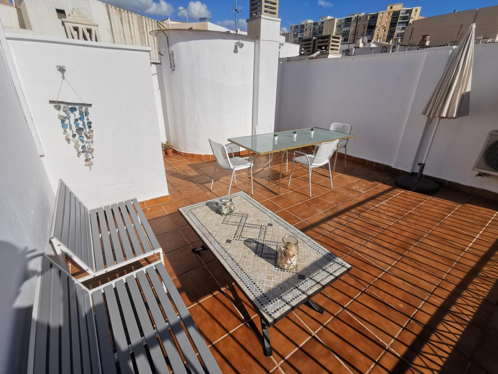Atico Con Vistas Centro Historico / Terraza 40 M Apartamento