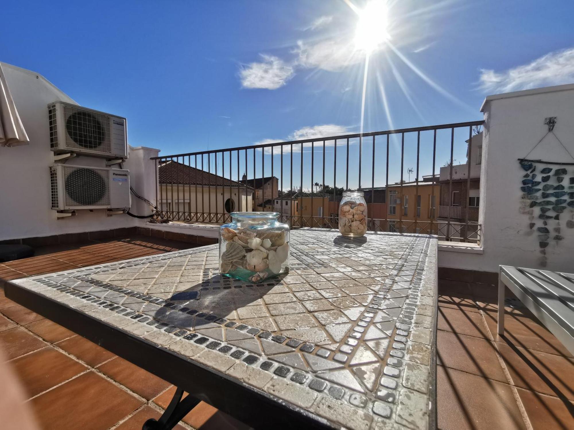 Atico Con Vistas Centro Historico / Terraza 40 M Málaga