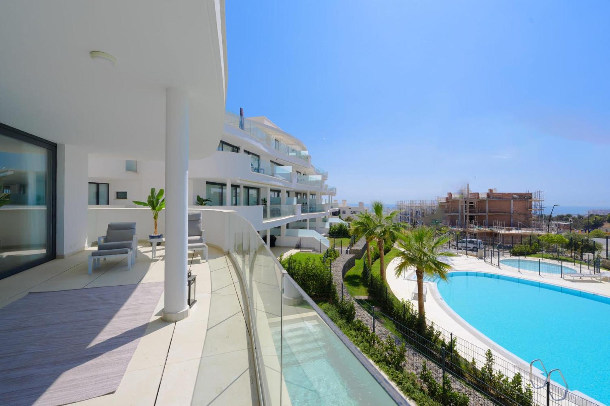 Amazing 3 Bedroom With Seaviews In Higueron Apartamento *