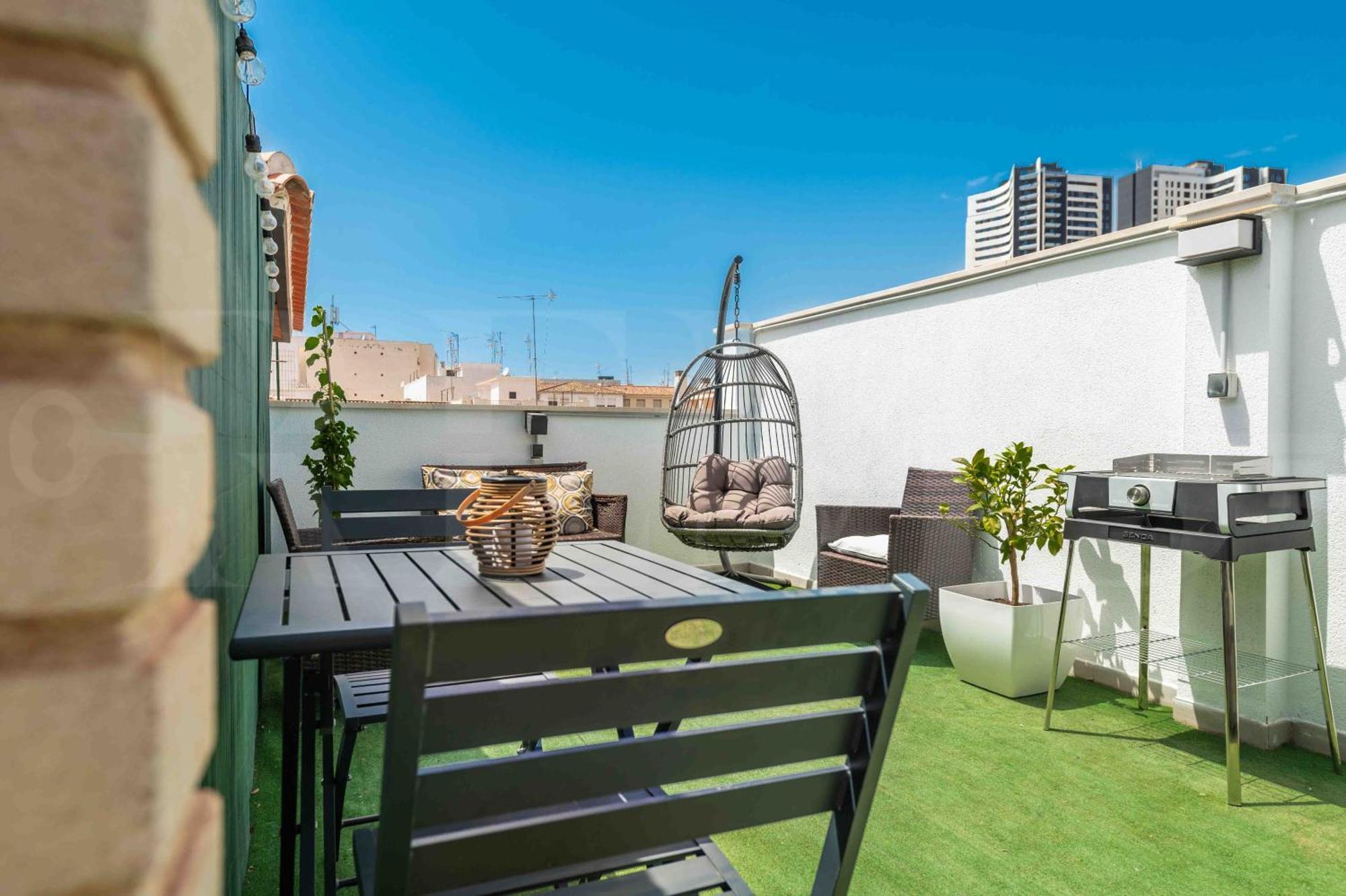 Modern W/ Private Rooftop Terrace Apartamento Málaga