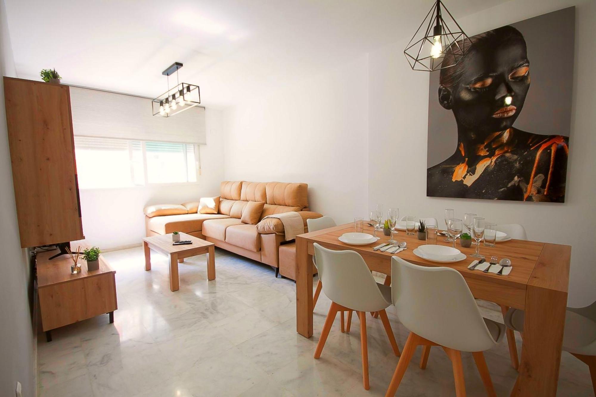 Apartamento Ave Huelin 3rooms Con Parking Y Ac *