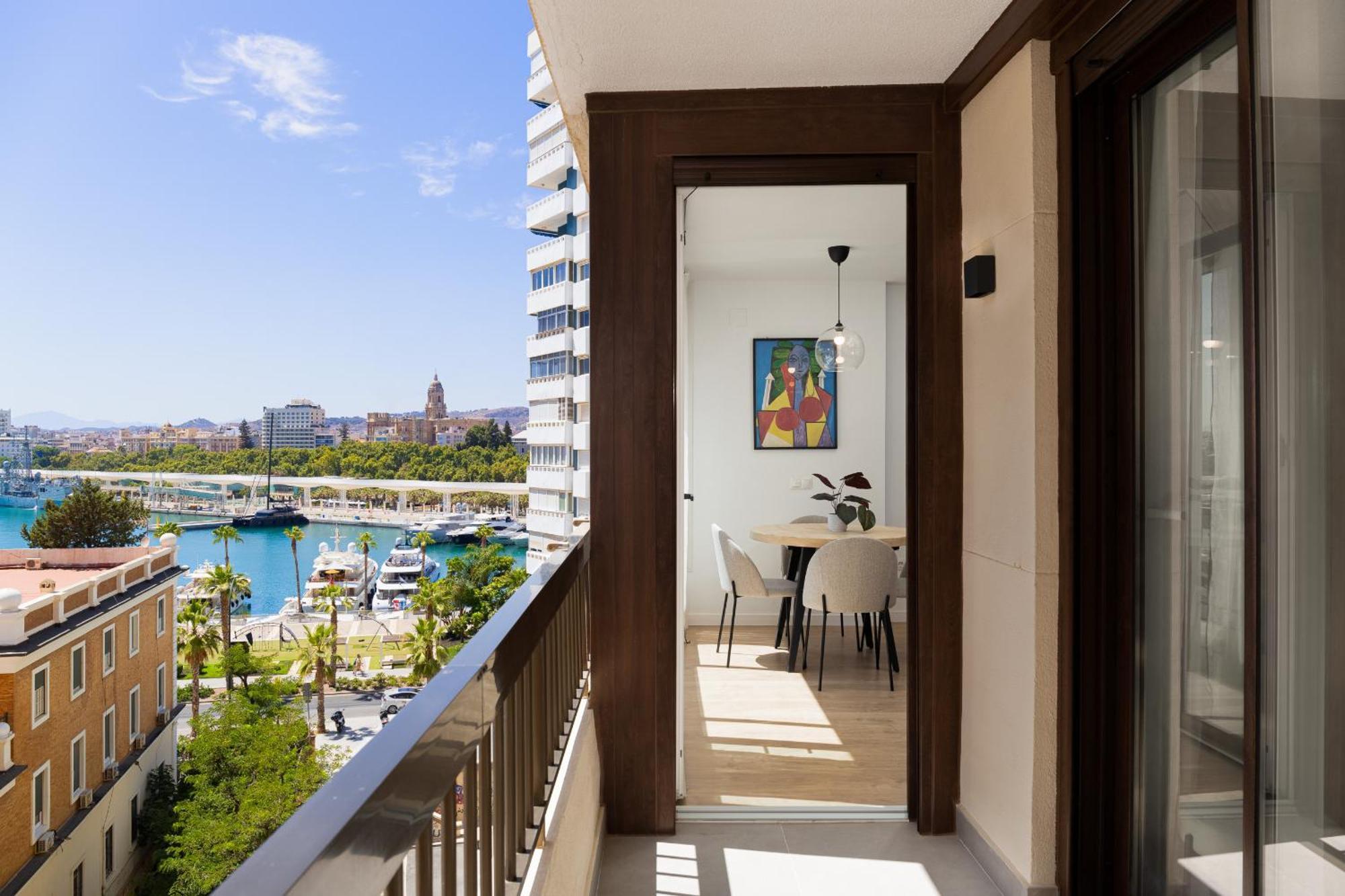 Apartamento C36 Elegant 2 Bdr Amazing Views Málaga