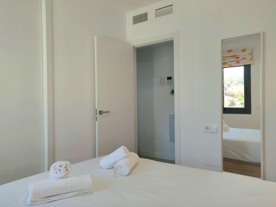 Apartamento 1º Linea De Playa Con Piscina Panoramica & Parking