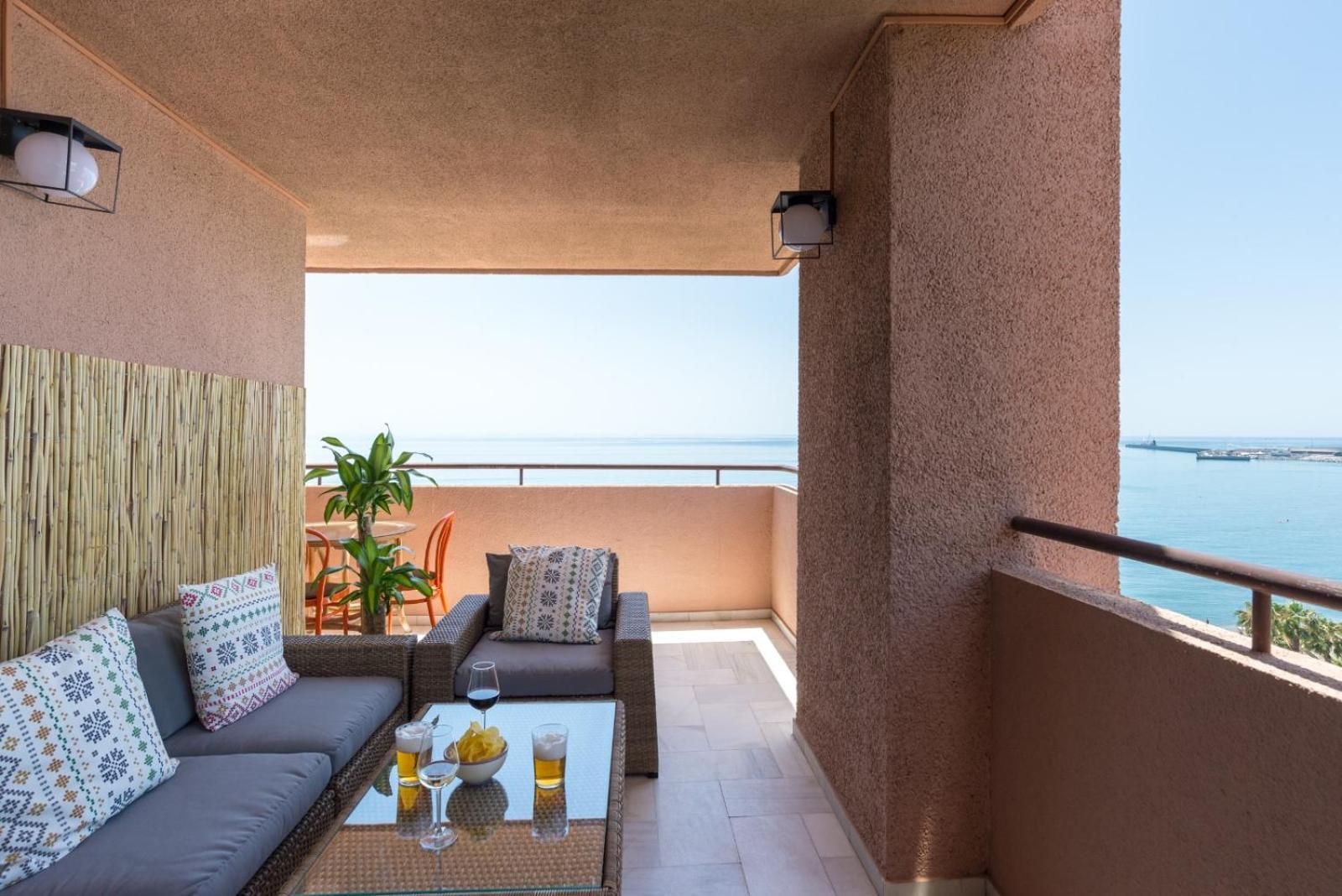 Apartment Mg - Ocean Views In With Parking Included Malaga