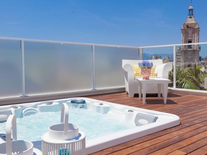 Inmalaga Luxury Penthouse Nueva 3 Apartamento *