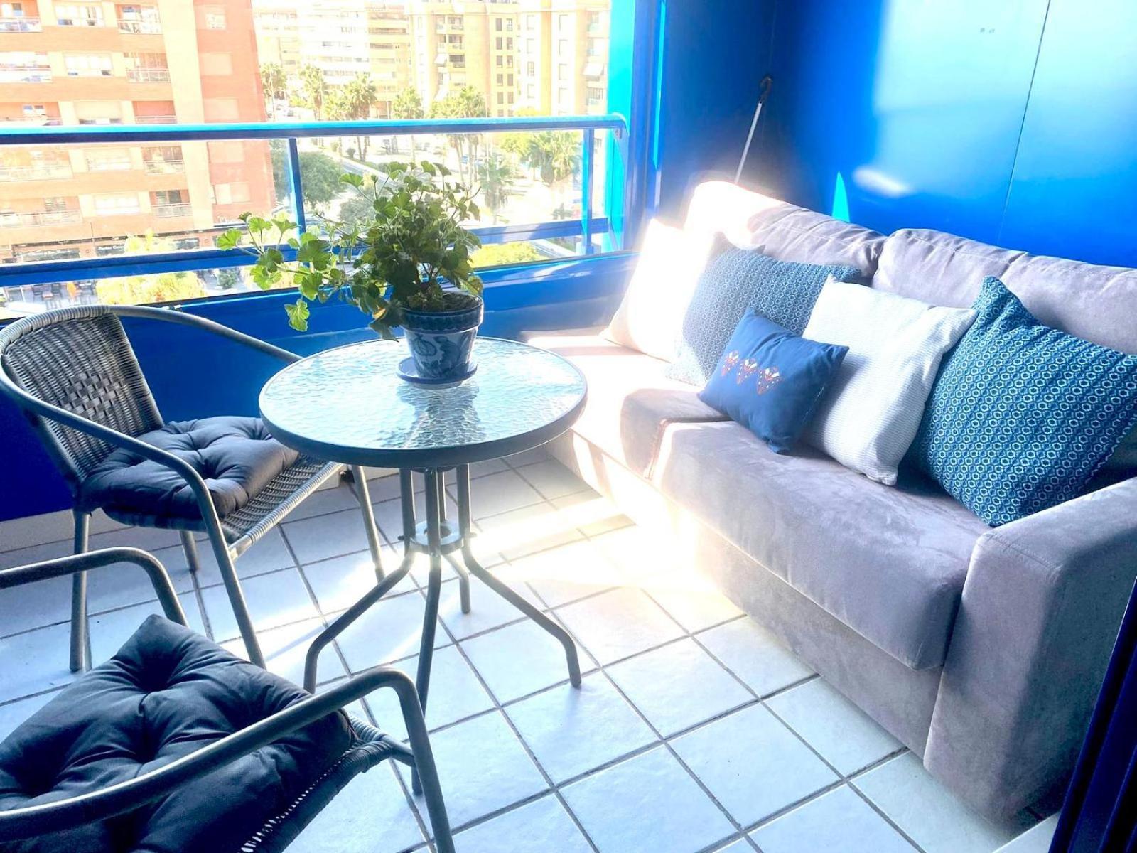 Apartment Alma Malaguena: 1era Linea Playa Malaga