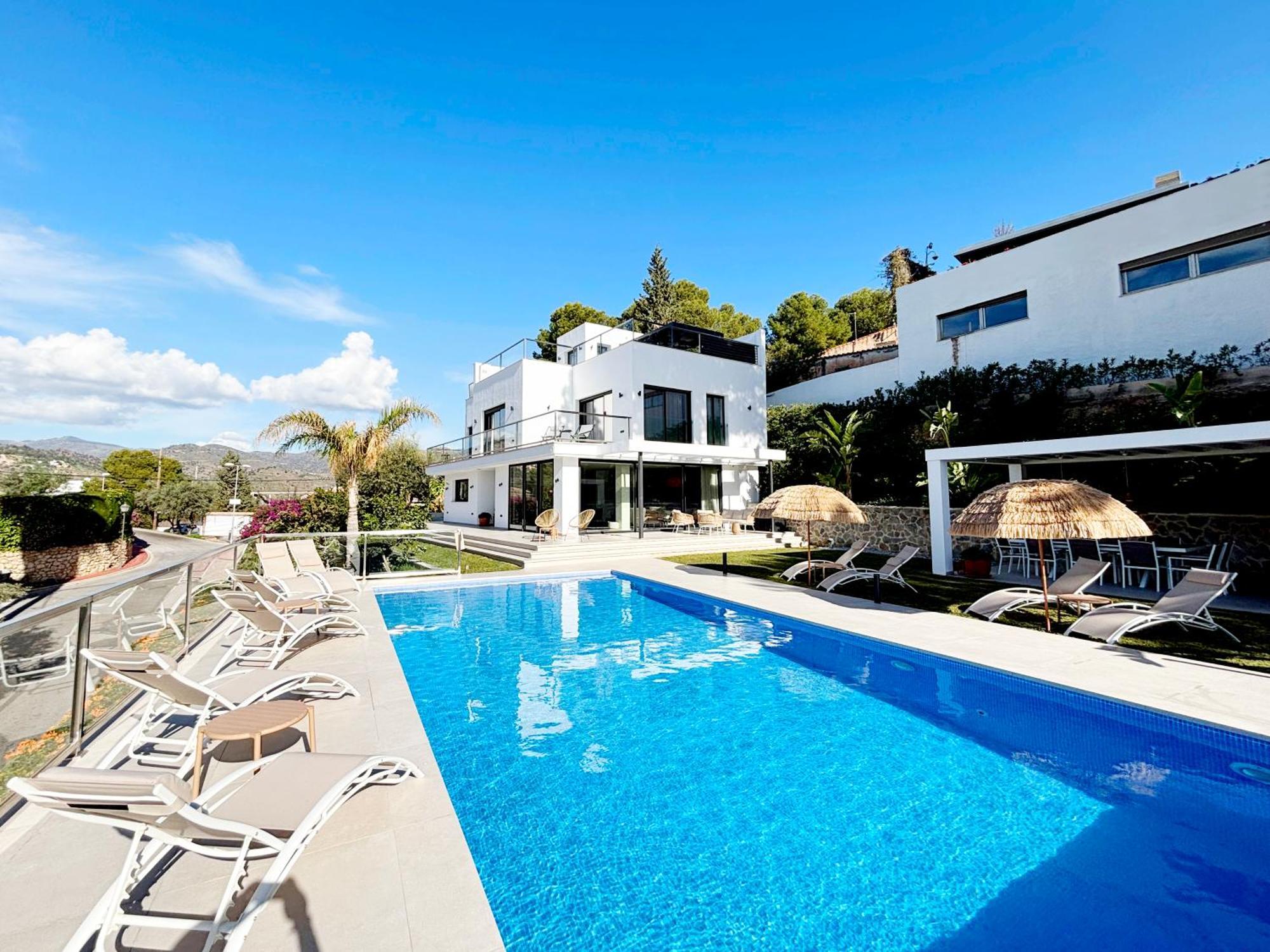 Malagadevacaciones - Candado Golf With Pool Villa Malaga