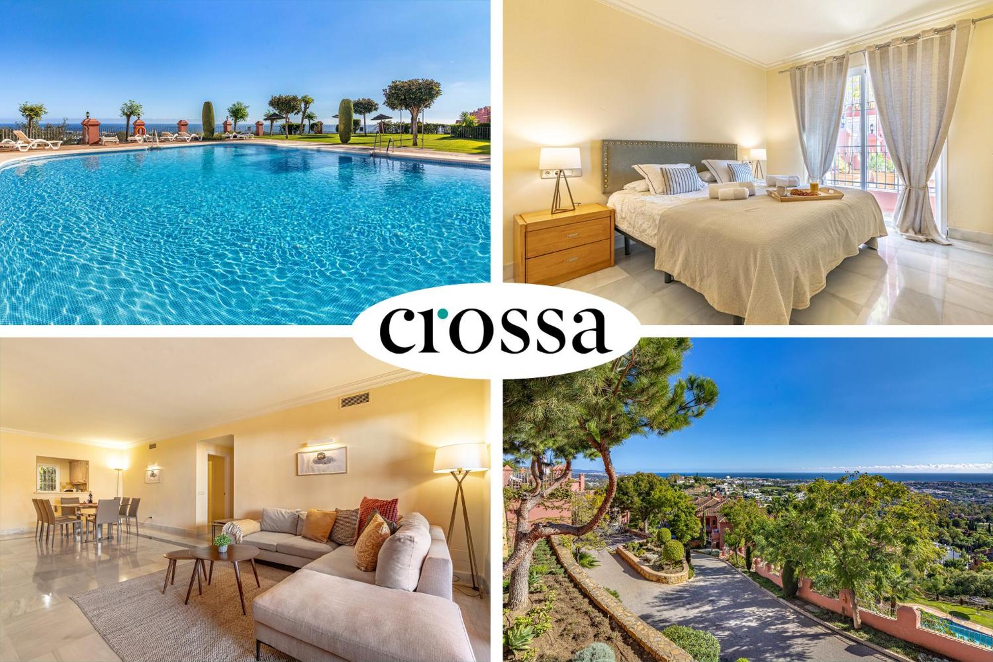 Elegant Golf Apt, Peace, Pool, Panoramic Views *