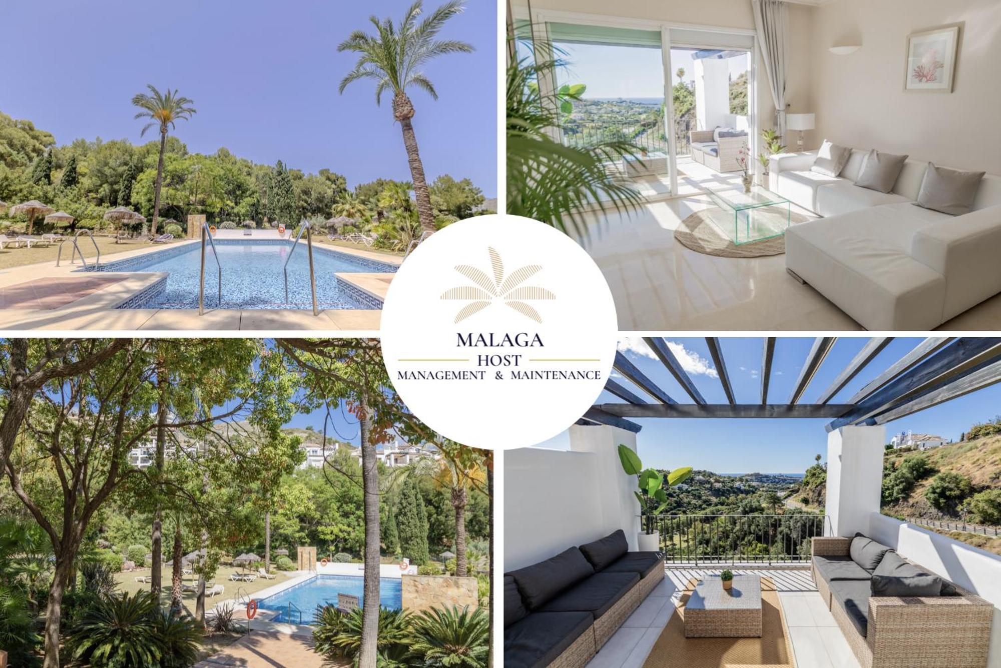Beautiful Amazing Views And Pool Málaga