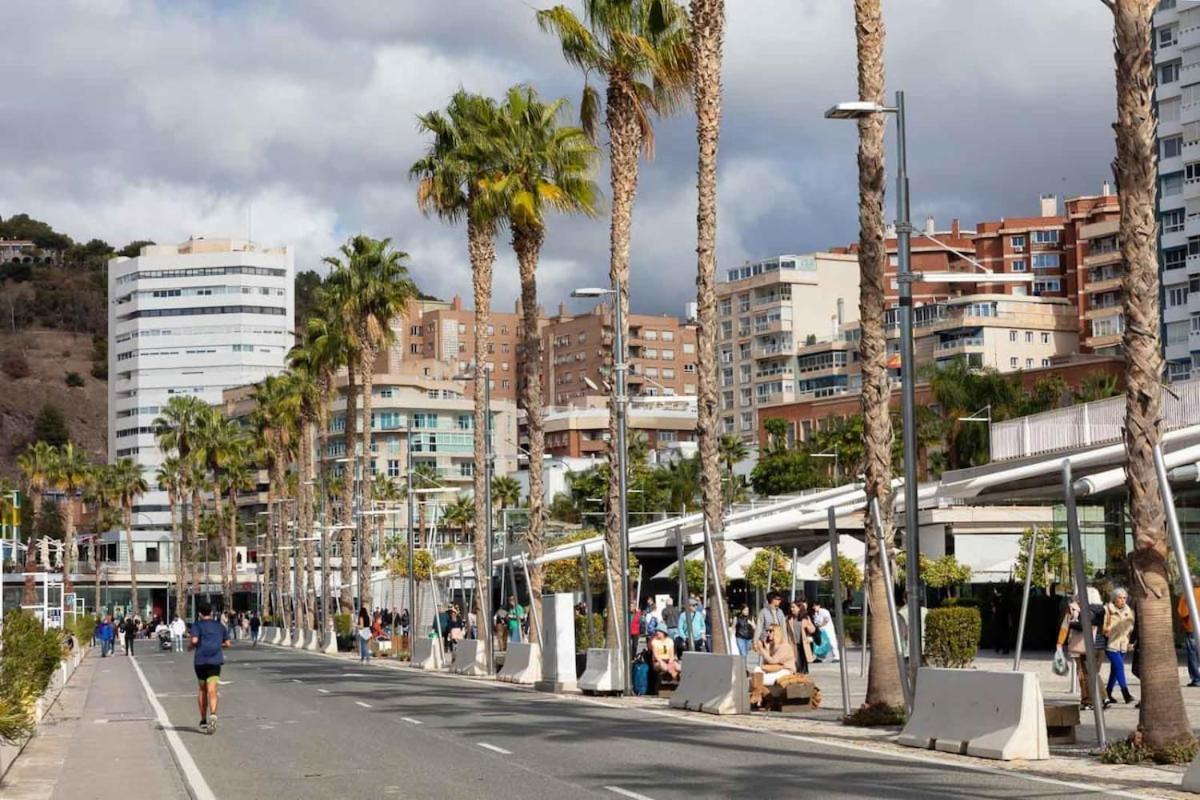 Apartamento Sea View & Private Terrace In The Heart Of Malaga! *