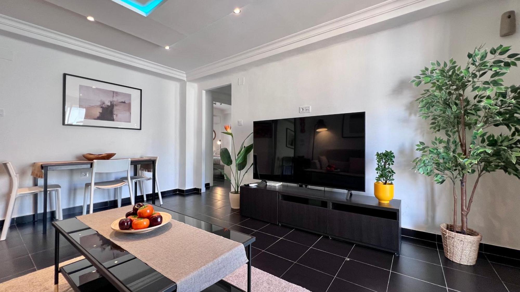 Apartamento Cool, Modern And Snug 3br Peachy *