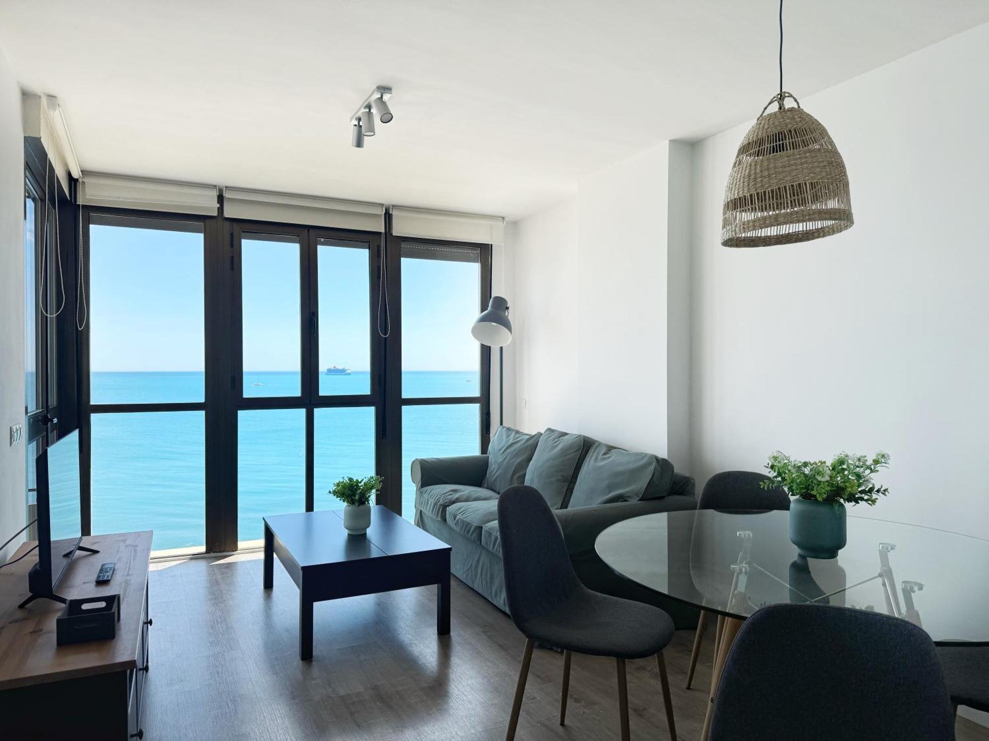Malagueta Premium Con Terraza Y Vistas Al Mar Apartamento Málaga