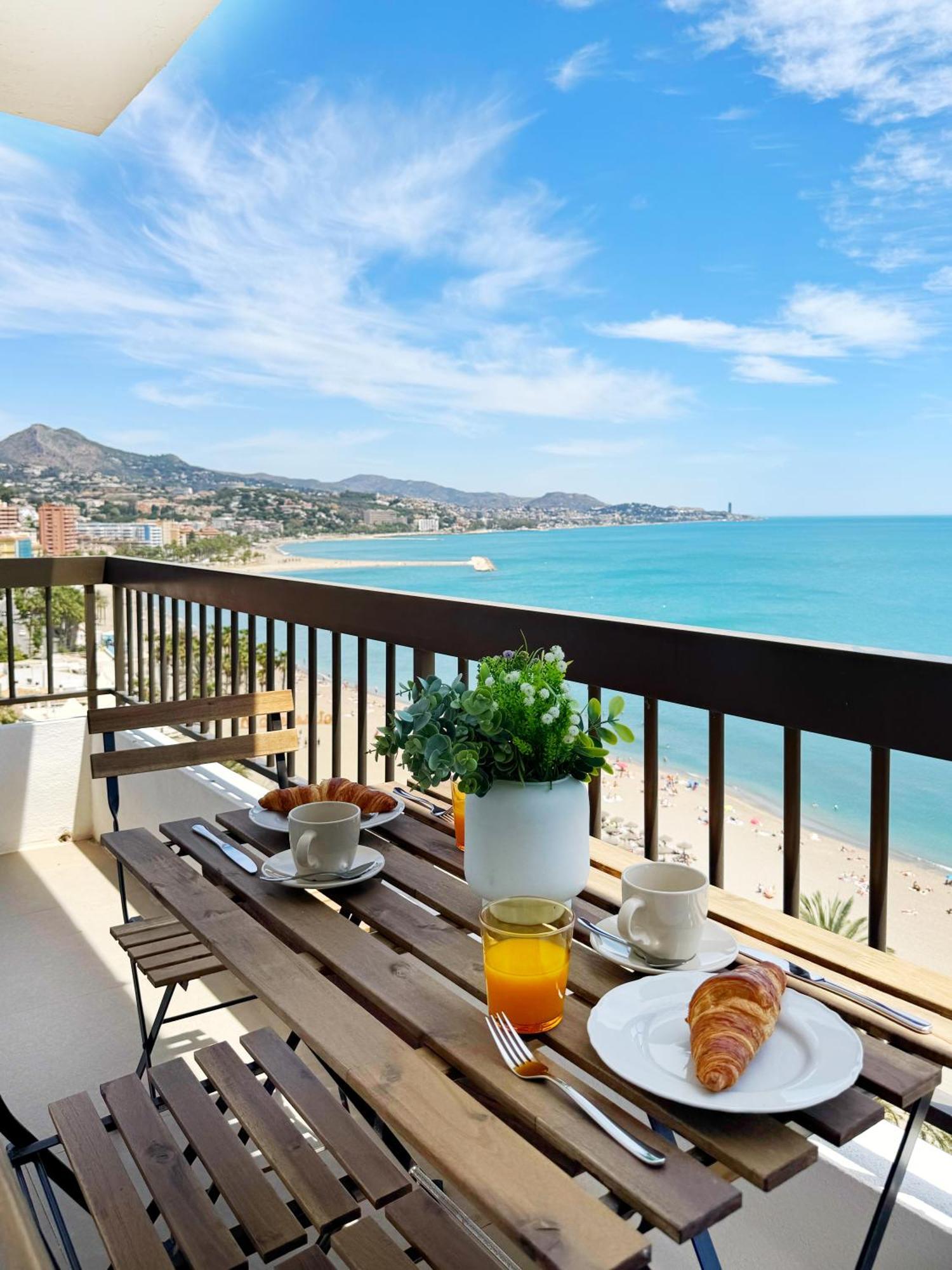 Apartamento Malagueta Premium Con Terraza Y Vistas Al Mar Málaga