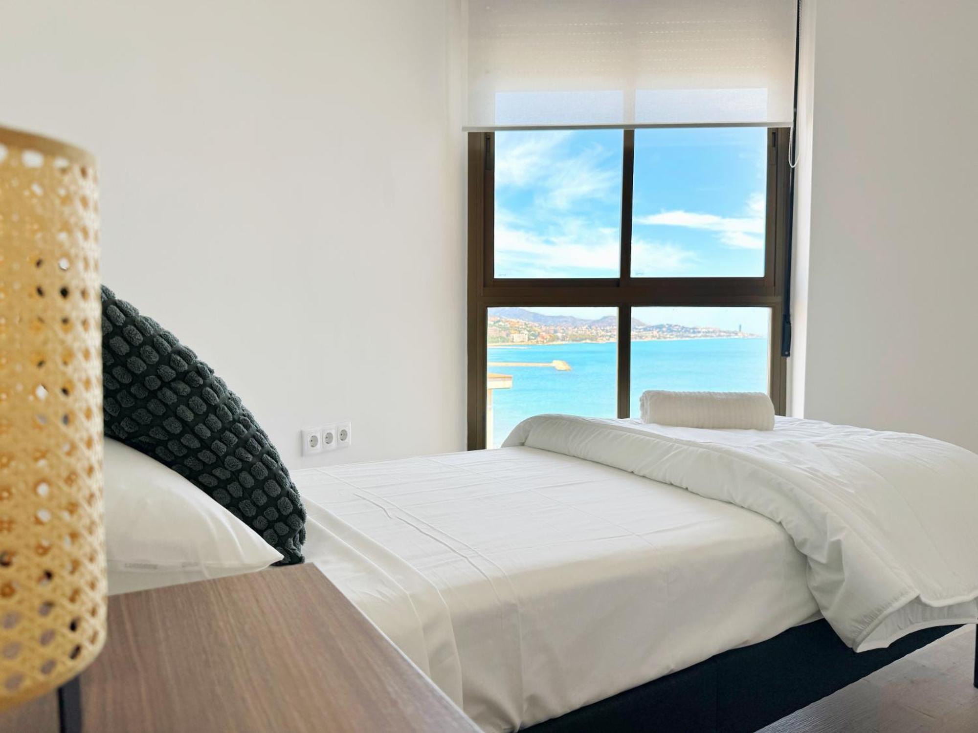 Malagueta Premium Con Terraza Y Vistas Al Mar Apartamento