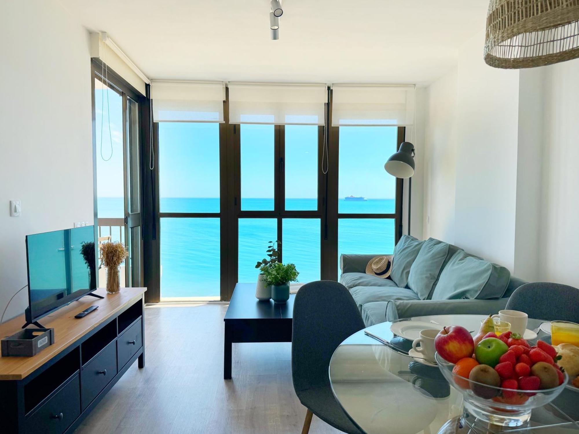 Malagueta Premium Con Terraza Y Vistas Al Mar