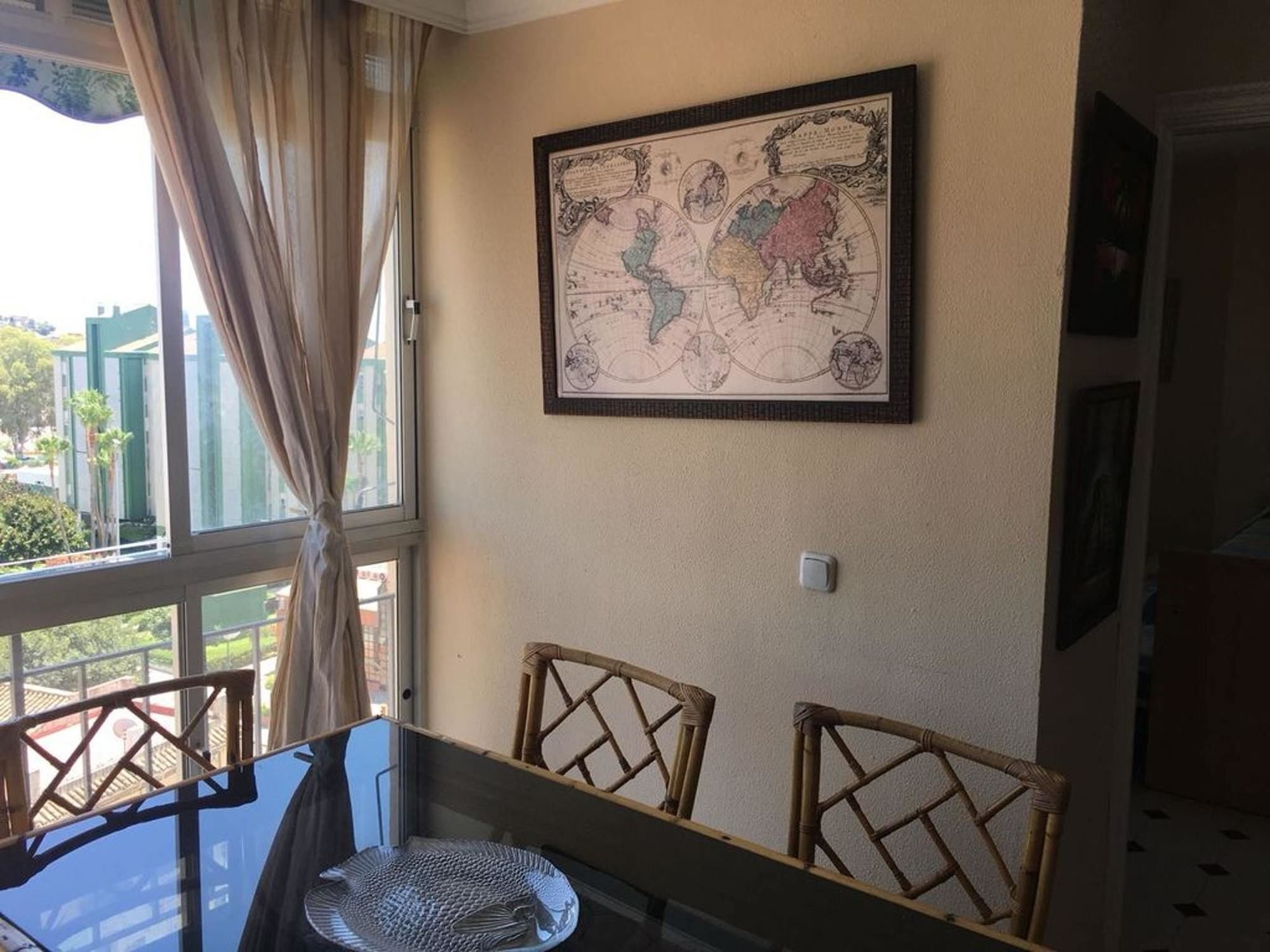 With 3 Bedrooms In Malaga, With Wonderful Sea View, Furnishe Apartamento Málaga