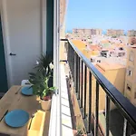 Málaga beach, Costa del Sol.