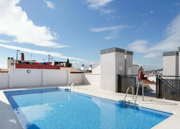 Family Apartment Patio&Swimming Pool In Center Malaga